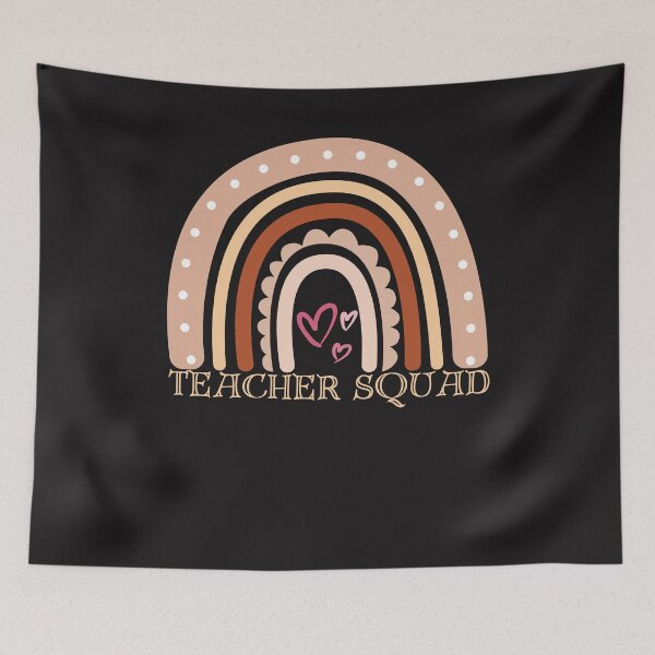 Item preview, Boho Rainbow Teacher Squad designed and sold by AlienOccupation.