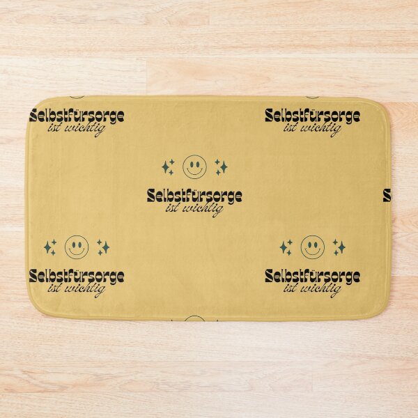 Item preview, Selbstfürsorge ist wichtig | Yellow Background designed and sold by RM-Journey.