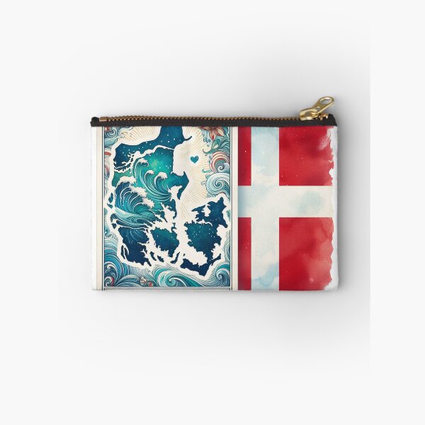 Item preview, Denmark Map designed and sold by vectcd.