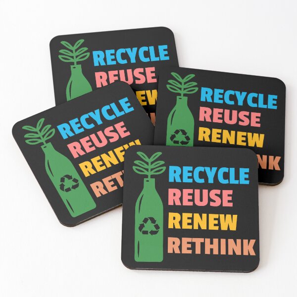 Item preview, Recycle Reuse Renew Rethink designed and sold by 87-Aesthetics.