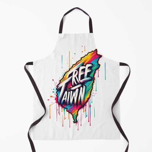 Item preview, Free Taiwan Colorful Map designed and sold by Places On Earth.