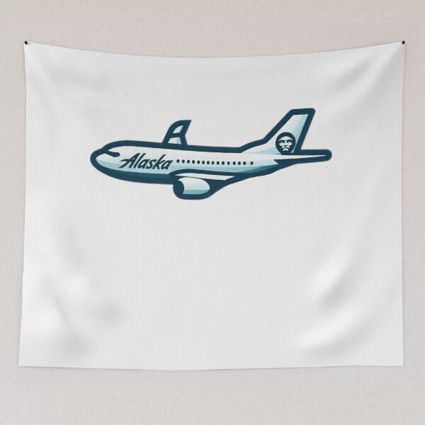 Item preview, united logo Alaska airlines  designed and sold by Expressions-Sel.