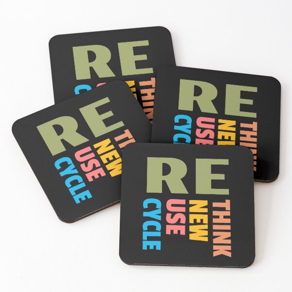 Item preview, Recycle Reuse Renew Rethink designed and sold by 87-Aesthetics.