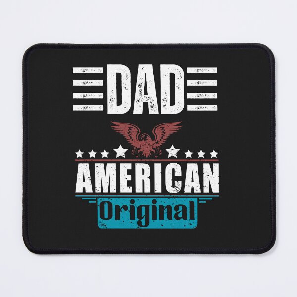 Item preview, Grunge Texture Dad American Original Design With Eagle designed and sold by AlienOccupation.