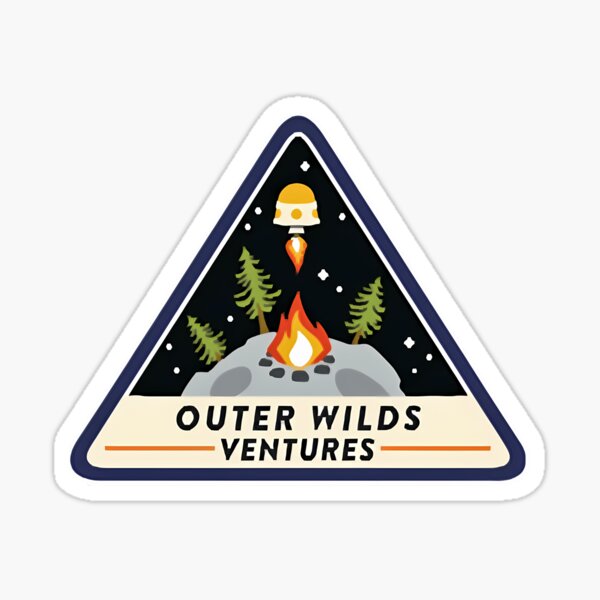 Vista previa del artículo con la obra «Logotipo de Outer Wilds Ventures», diseñado y vendido por IllesMatyasne.