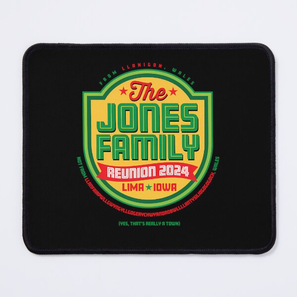 Item preview, Jones Reunion 2024 At Lima Iowa designed and sold by Haleychardees.