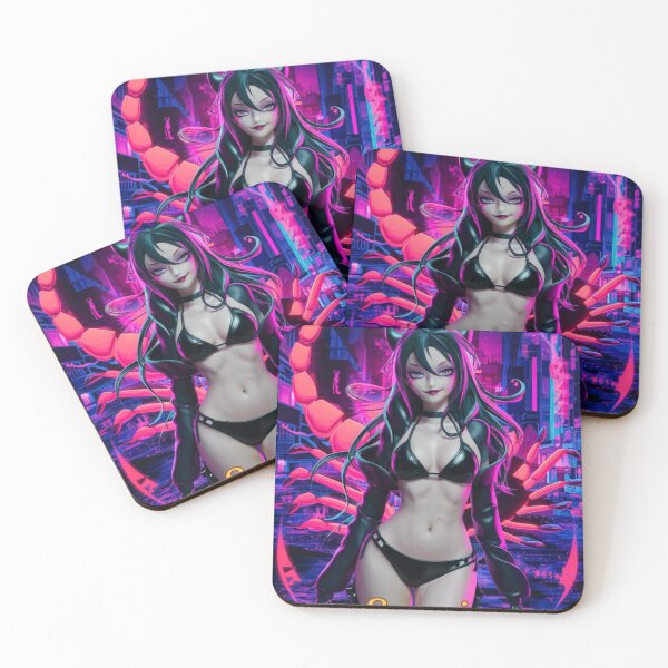 Item preview, Scorpio Zodiac, whimsical lady, Scorpio girl, cosmos goddess, sexy girl, cyberpunk style, hip-hop style designed and sold by ZodiacWonders.