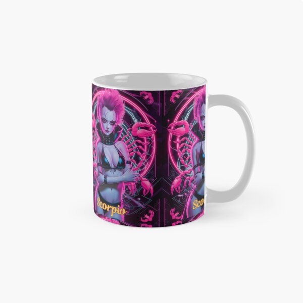 Item preview, Scorpio Zodiac, whimsical lady, Scorpio girl, cosmos goddess, sexy girl, cyberpunk style, hip-hop style designed and sold by ZodiacWonders.