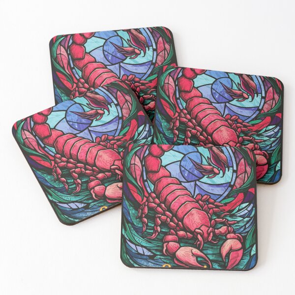 Item preview, Scorpio Zodiac, stained glass designed and sold by ZodiacWonders.