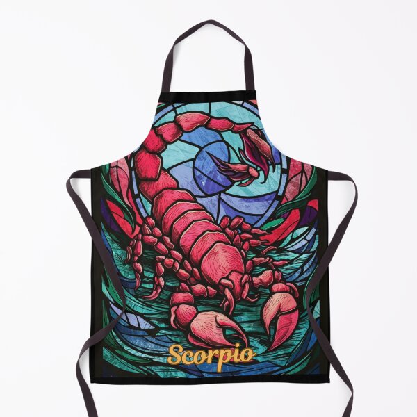 Item preview, Scorpio Zodiac, stained glass designed and sold by ZodiacWonders.