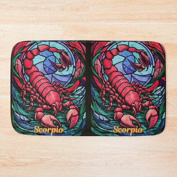 Item preview, Scorpio Zodiac, stained glass designed and sold by ZodiacWonders.