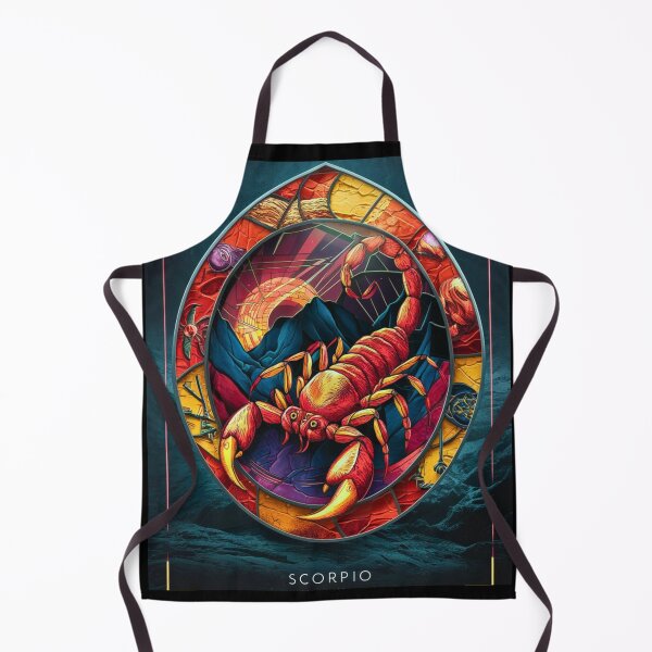 Item preview, Scorpio Zodiac, stained glass designed and sold by ZodiacWonders.