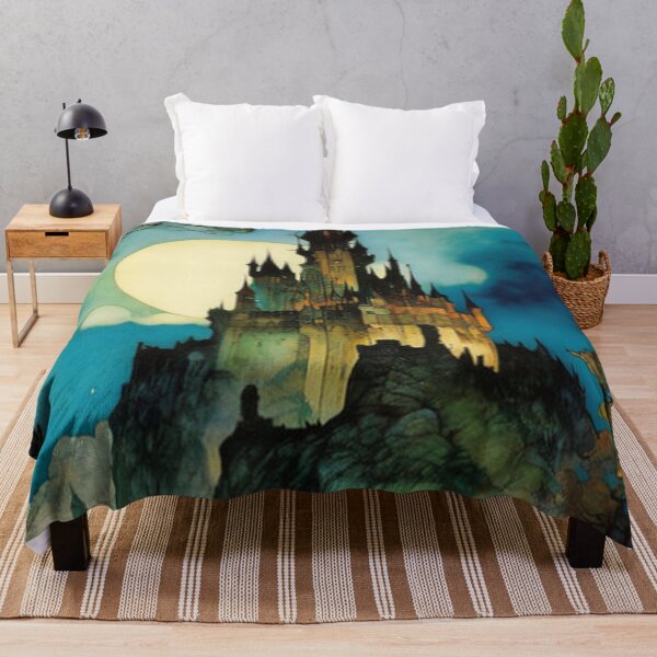 Item preview, Classic Castle By the Sea designed and sold by TheDarkWardrobe.