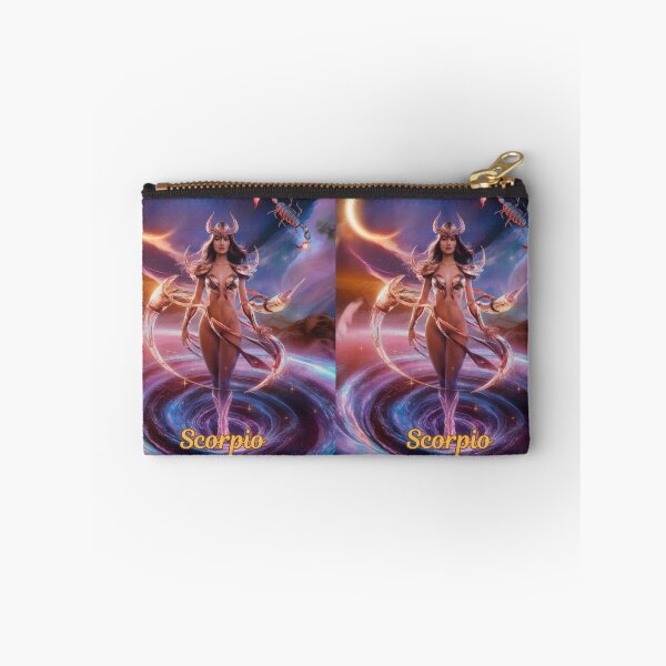 Item preview, Scorpio Zodiac, whimsical lady, Scorpio girl, cosmos goddess, sexy girl designed and sold by ZodiacWonders.