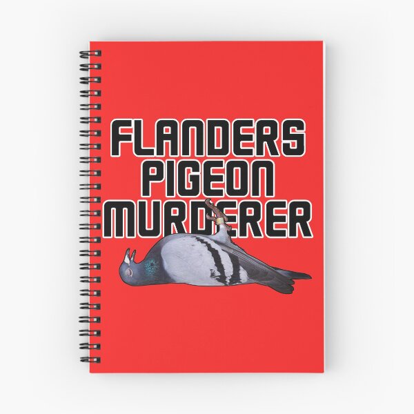 Item preview, Flanders Pigeon Murderer vers.2 designed and sold by loganferret.