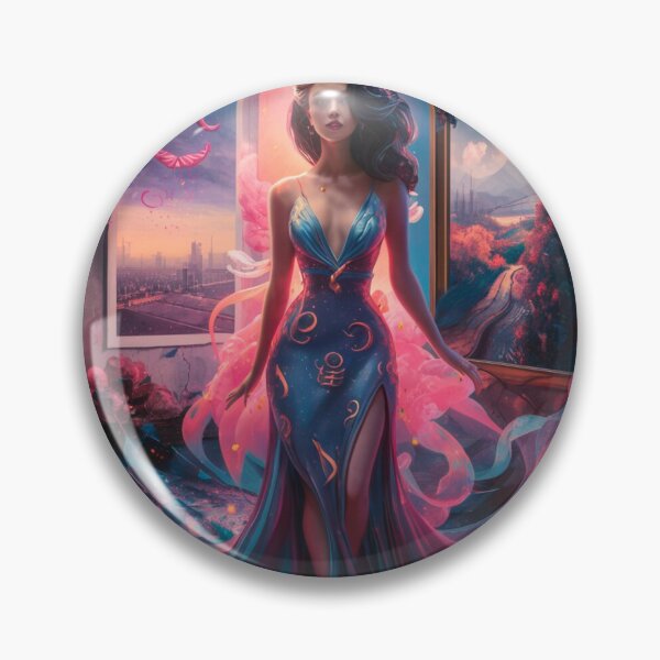 Item preview, Scorpio Zodiac, whimsical lady, Scorpio girl, cosmos goddess, sexy girl designed and sold by ZodiacWonders.