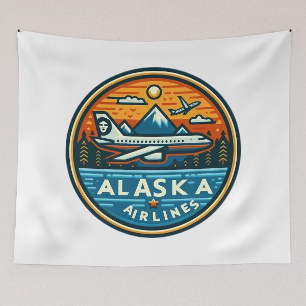 Item preview,  logo Alaska airlines  airfield designed and sold by Expressions-Sel.