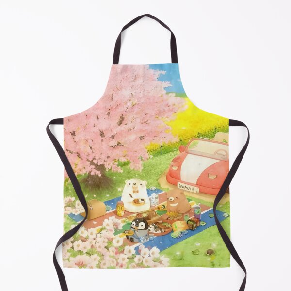 Item preview, Animals Picnicking in Cherry Blossoms designed and sold by jennysselling.