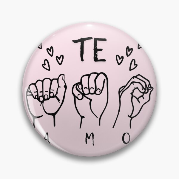 Item preview, TE AMO designed and sold by AWE Pegatinas.