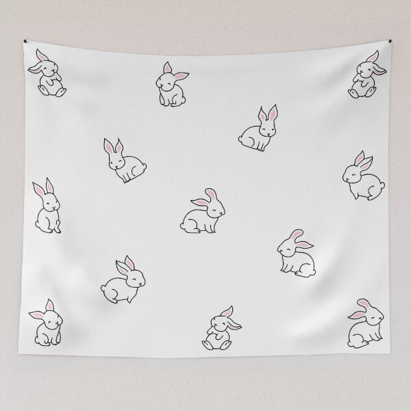 Item preview, Tiny tiny Bunny Stickers designed and sold by GlowinUp Shop.