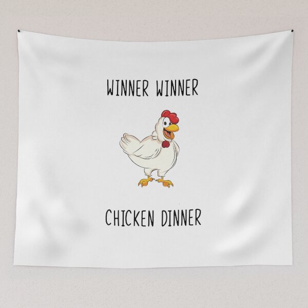 Item preview, Winner Winner Chicken Dinner designed and sold by TeeTimeGuys.