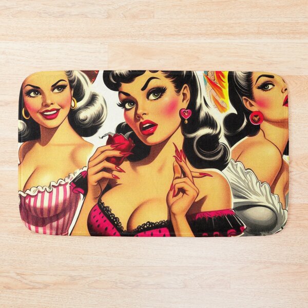 Item preview, Hot Devil Girl designed and sold by PulpVintage.