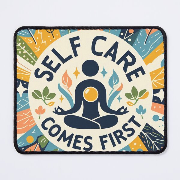Item preview, SELF CARE COMES FIRST - Soothing and Colorful Design designed and sold by Elouk.