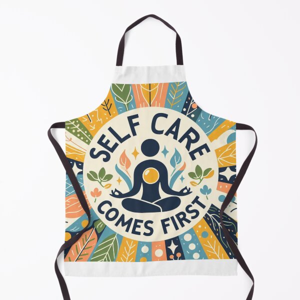Aperçu de l'œuvre SELF CARE COMES FIRST - Design Apaisant et Coloré créée et vendue par Elouk.