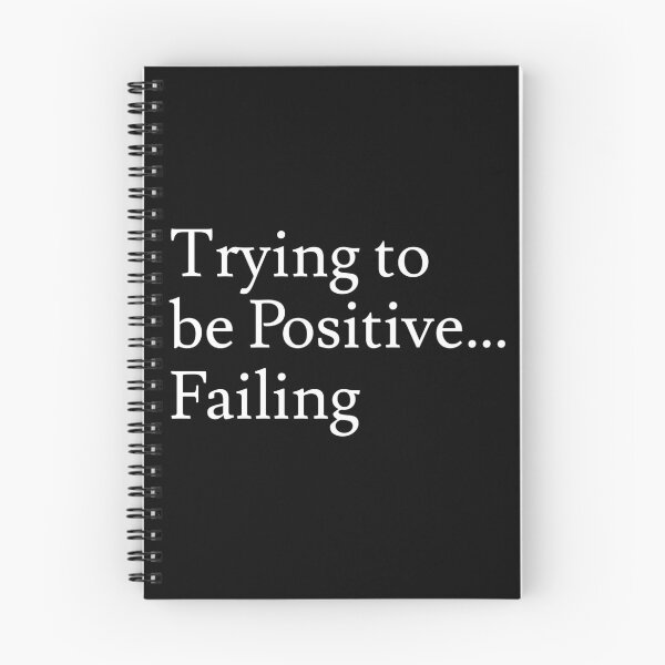 Item preview, Trying to be Positive designed and sold by jaffeworld.