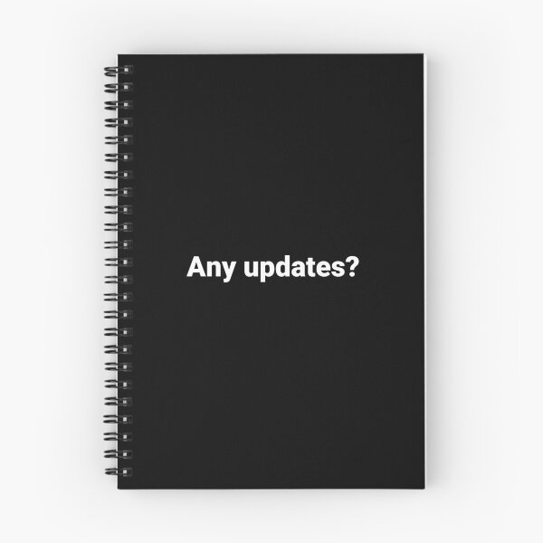 Item preview, Any updates? designed and sold by Text-based T-Shirts and Gifts.