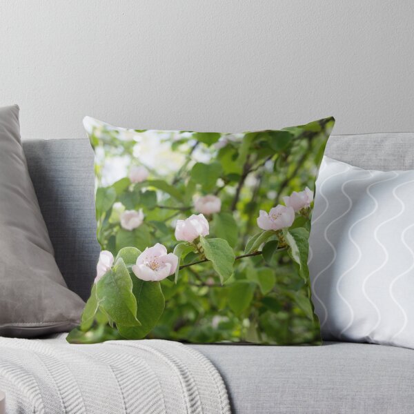 Item preview, Springtime Delight - Blossoming Quince Tree designed and sold by Georgia Mizuleva.