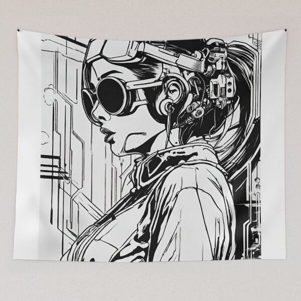 Item preview, Cyberpunk Japanese Vaporave Urbanstyle designed and sold by CyberArtistOne.