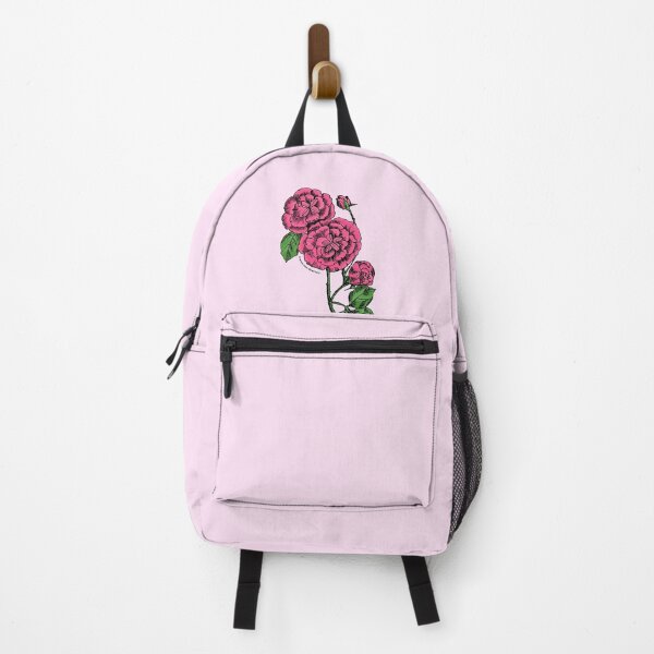 Item preview, Mid Pink Pompon Rose Bloom Double 16-25 Petals In 3+ Rows designed and sold by Rachael Taylor.