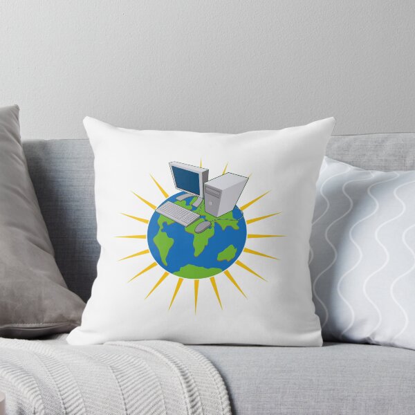 Item preview, PC Computer on Top of Globe Retro designed and sold by retrovectors.