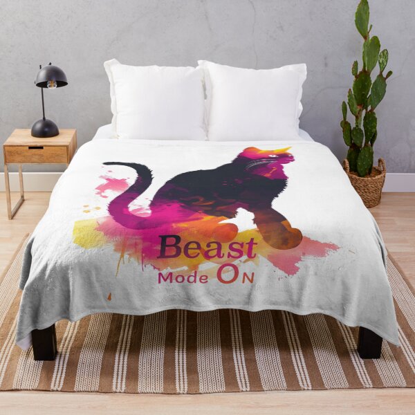 Item preview, Colorful Dominance: Beast Mode Illuminated cat designed and sold by chi3-jp.