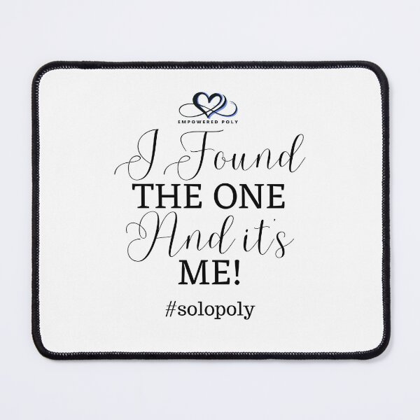 Item preview, I found THE ONE And it's ME! #solopoly designed and sold by EmpoweredPoly1.