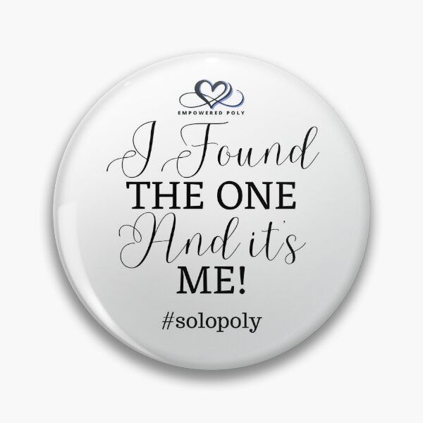 Item preview, I found THE ONE And it's ME! #solopoly designed and sold by EmpoweredPoly1.