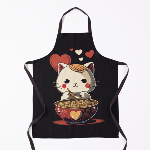 Item preview, cat loves ramen designed and sold by Quiki.