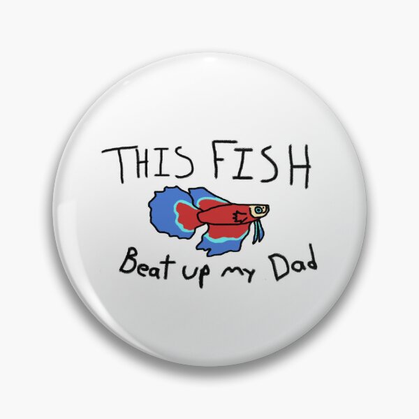 Item preview, This Fish Beat Up My Dad designed and sold by OftheOrb.