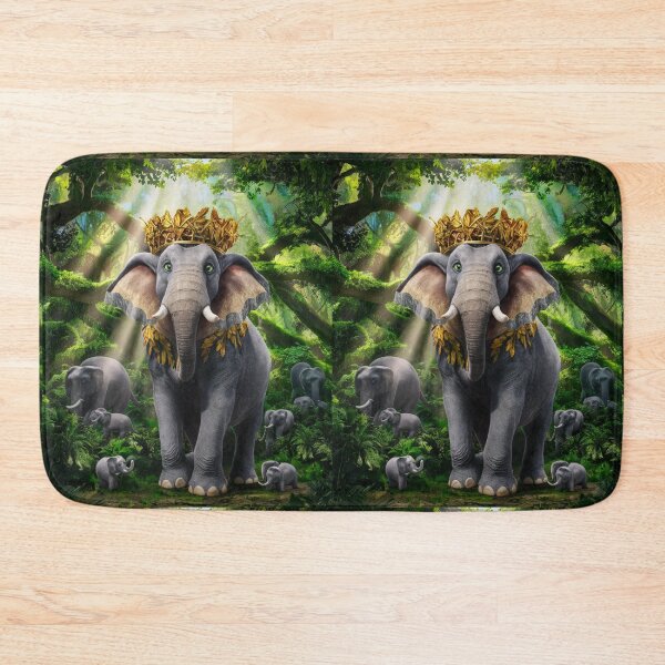 Item preview, Elephant Portrait. elephant king designed and sold by ElephantVibes.