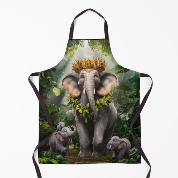 Item preview, Elephant Portrait. elephant king designed and sold by ElephantVibes.
