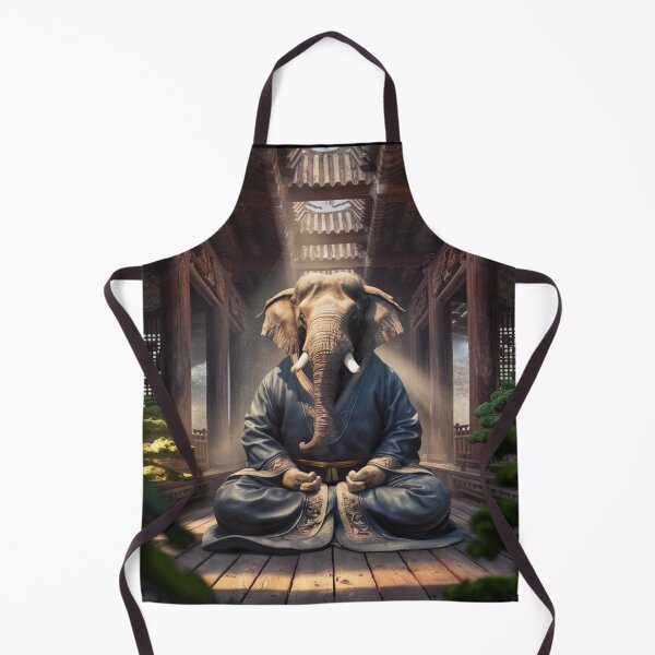 Item preview, Elephant Portrait. meditation in temple designed and sold by ElephantVibes.
