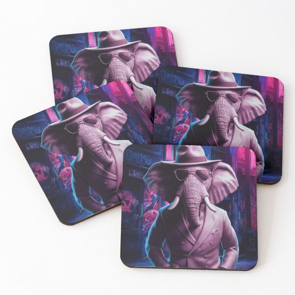 Item preview, Elephant Portrait. graffiti fashion, hip-hop style, cyberpunk style designed and sold by ElephantVibes.