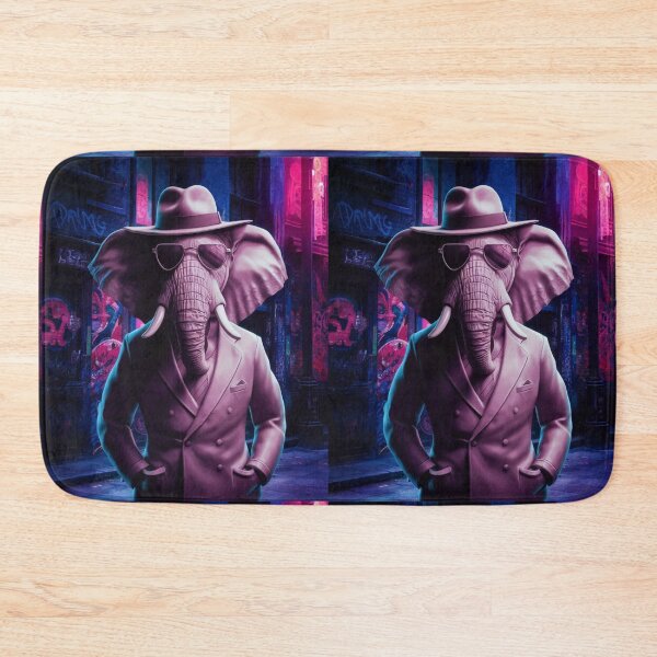 Item preview, Elephant Portrait. graffiti fashion, hip-hop style, cyberpunk style designed and sold by ElephantVibes.