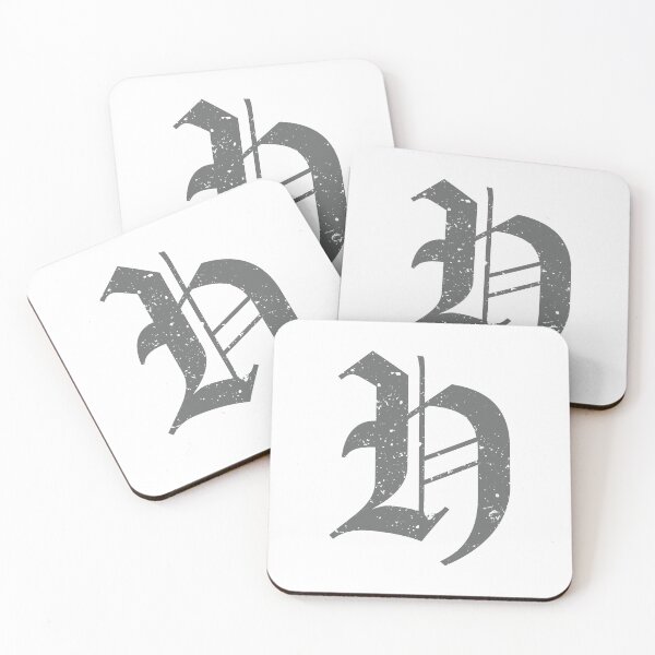 Item preview, Calligraphic Capital Letter H Grunge designed and sold by KTSubz Faith & Fun Designs.