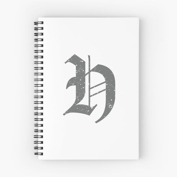 Item preview, Calligraphic Capital Letter H Grunge designed and sold by KTSubz Faith & Fun Designs.