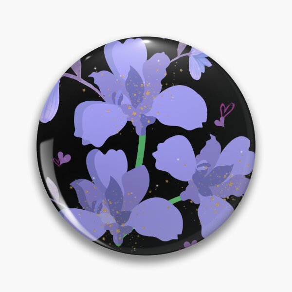 Item preview, Iris flower of hearts designed and sold by andrasdesignssss.
