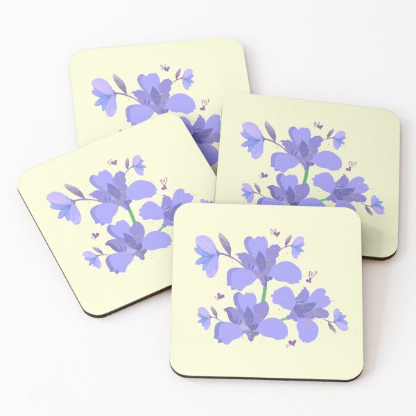 Item preview, Iris flower of hearts designed and sold by andrasdesignssss.