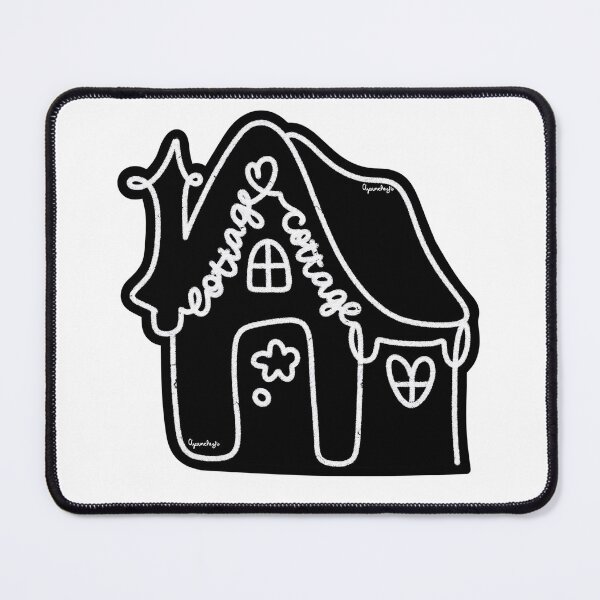 Item preview, Cottage line drawing designed and sold by AJLineDrawings.