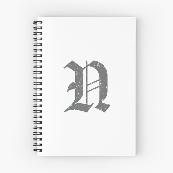 Item preview, Calligraphic Capital Letter N Grunge designed and sold by KTSubz Faith & Fun Designs.